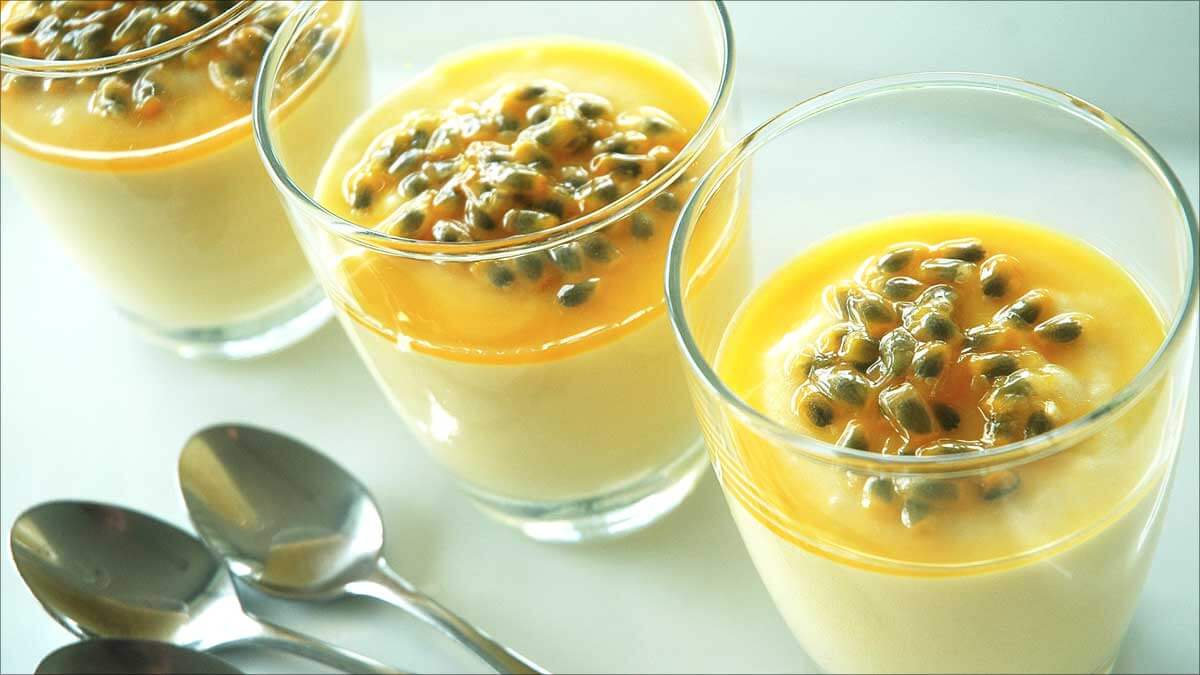 Mousse-de-Maracujá