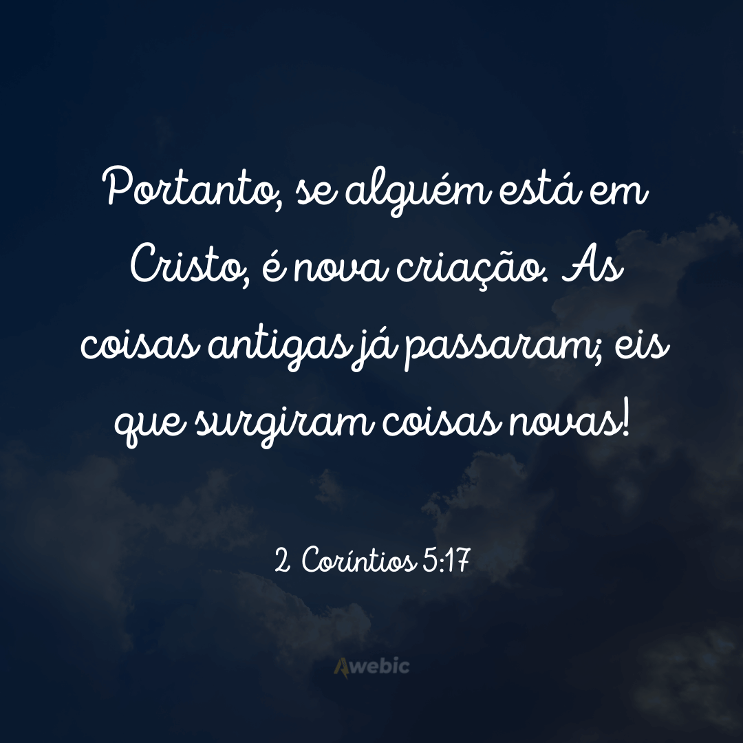 versículos para renovar as esperanças