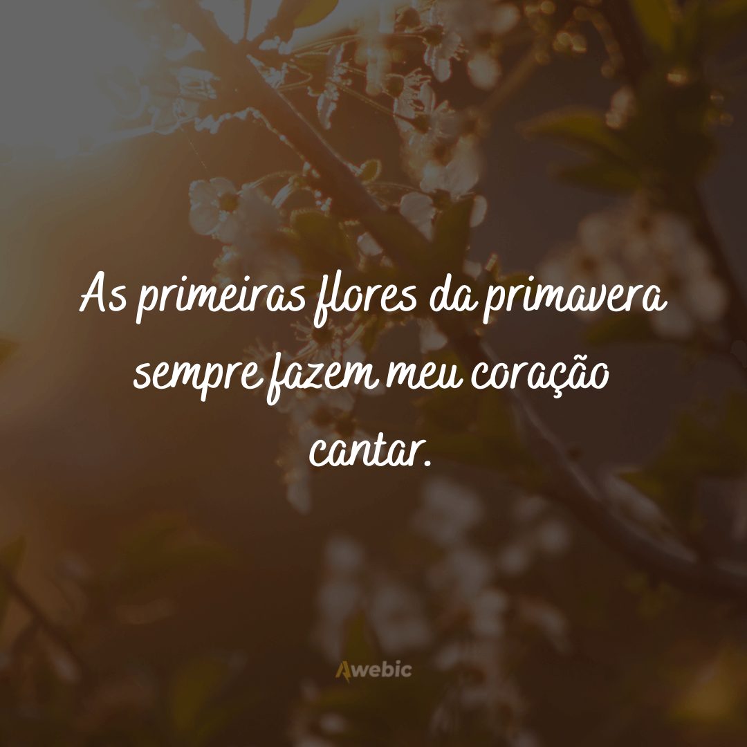 Frases sobre Primavera