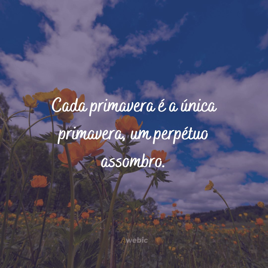 Frases sobre Primavera