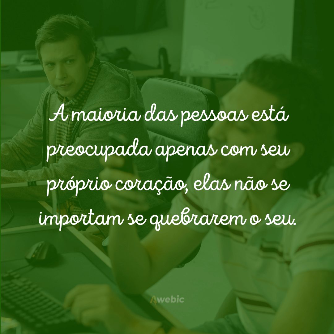 frases de falta de consideração