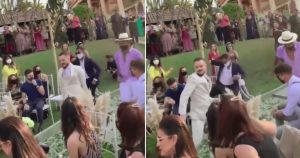 Noivo entra em seu casamento com coreografia SENSACIONAL