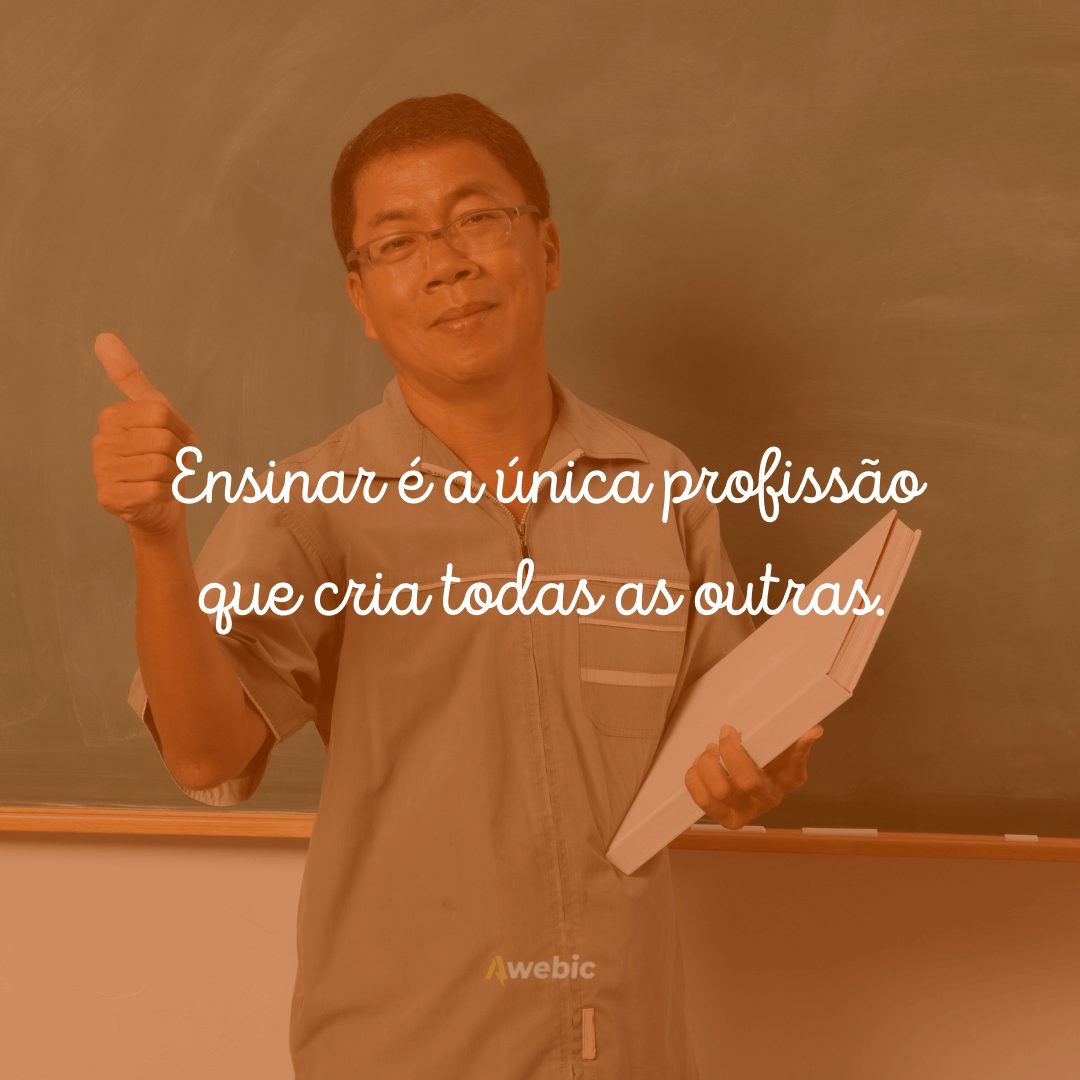 Frases para o dia dos professores