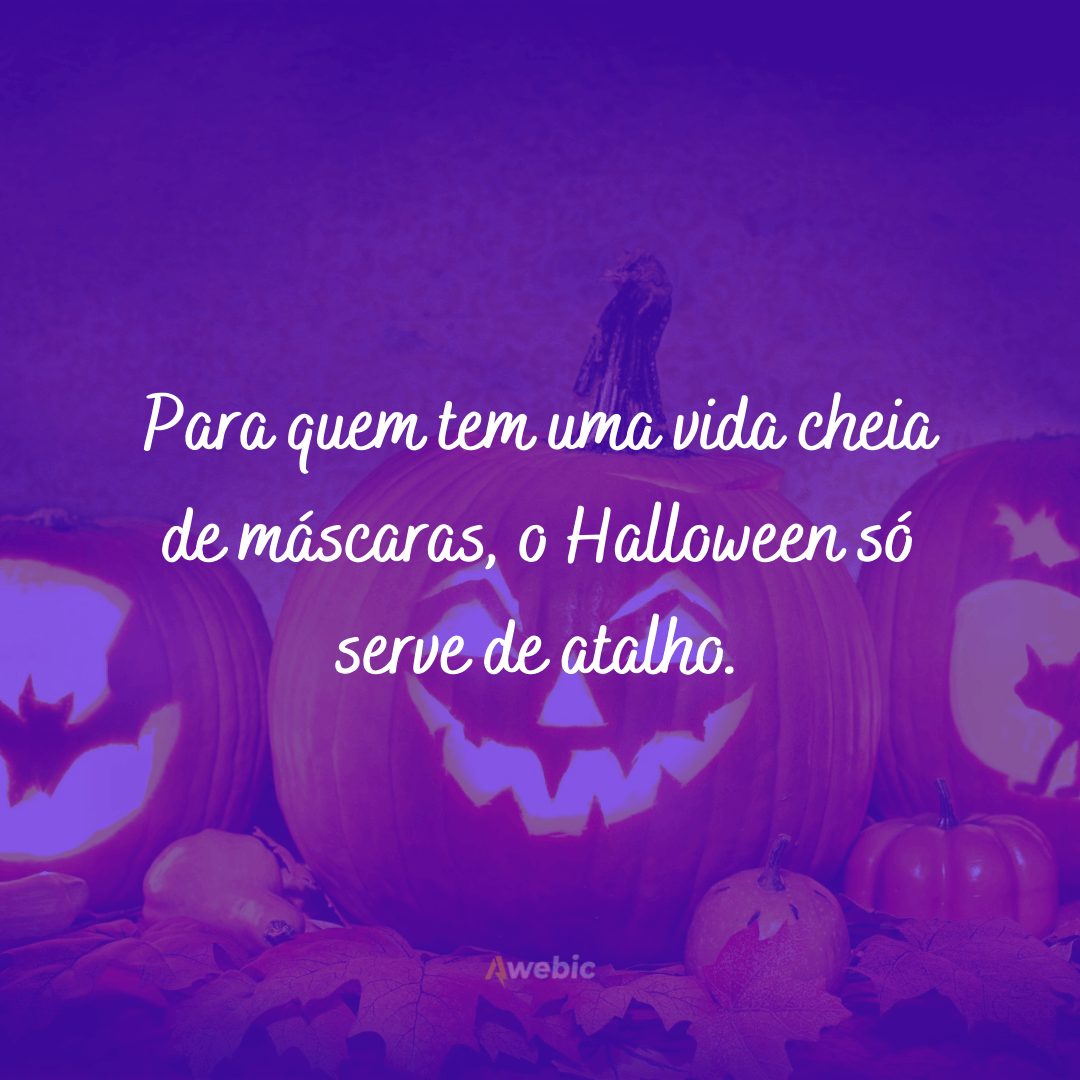 Frases do dia de Halloween