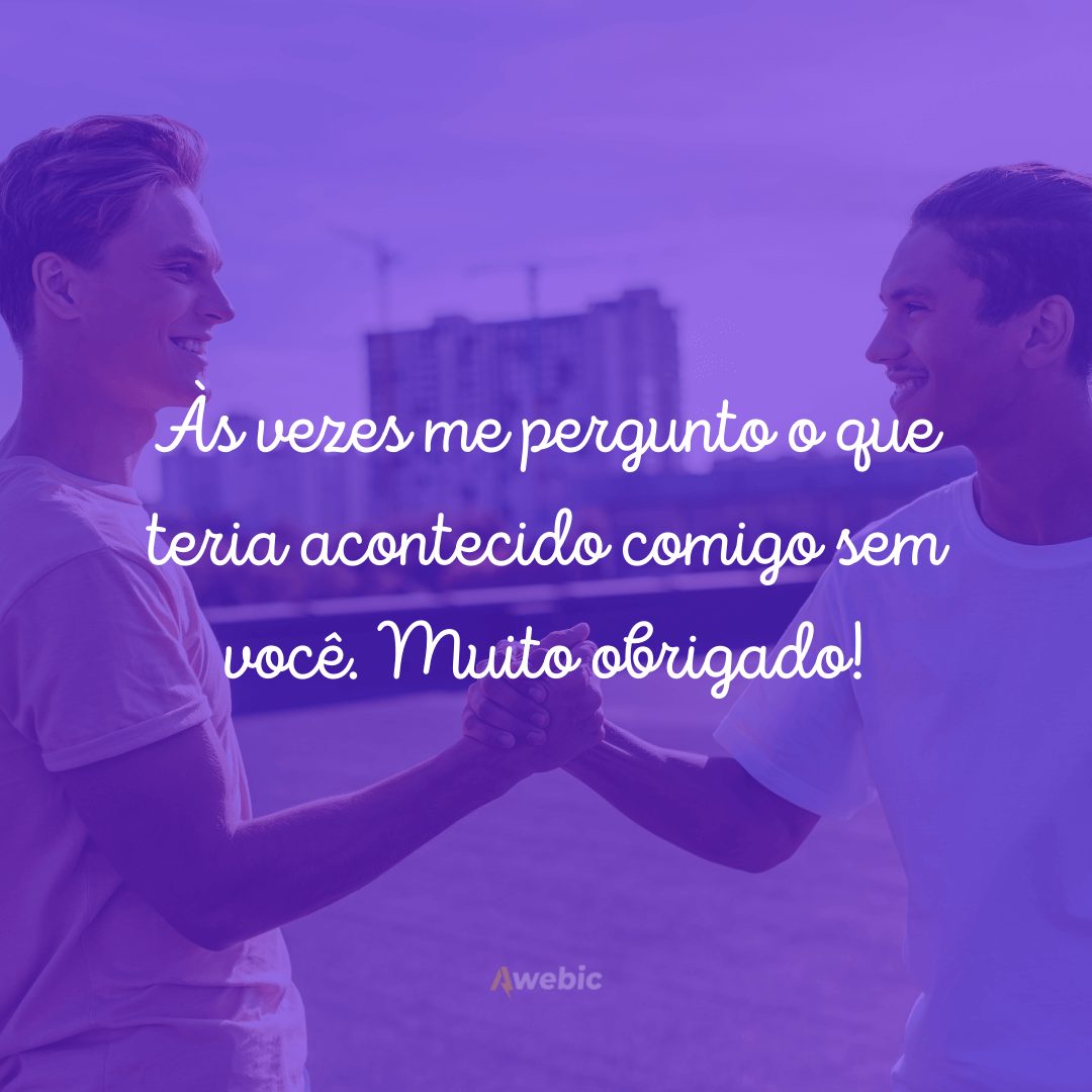 frases de agradecimento para amigos