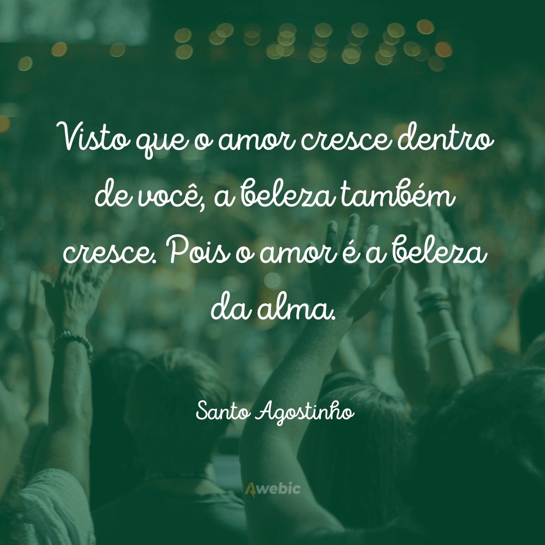 frases de Santo Agostinho