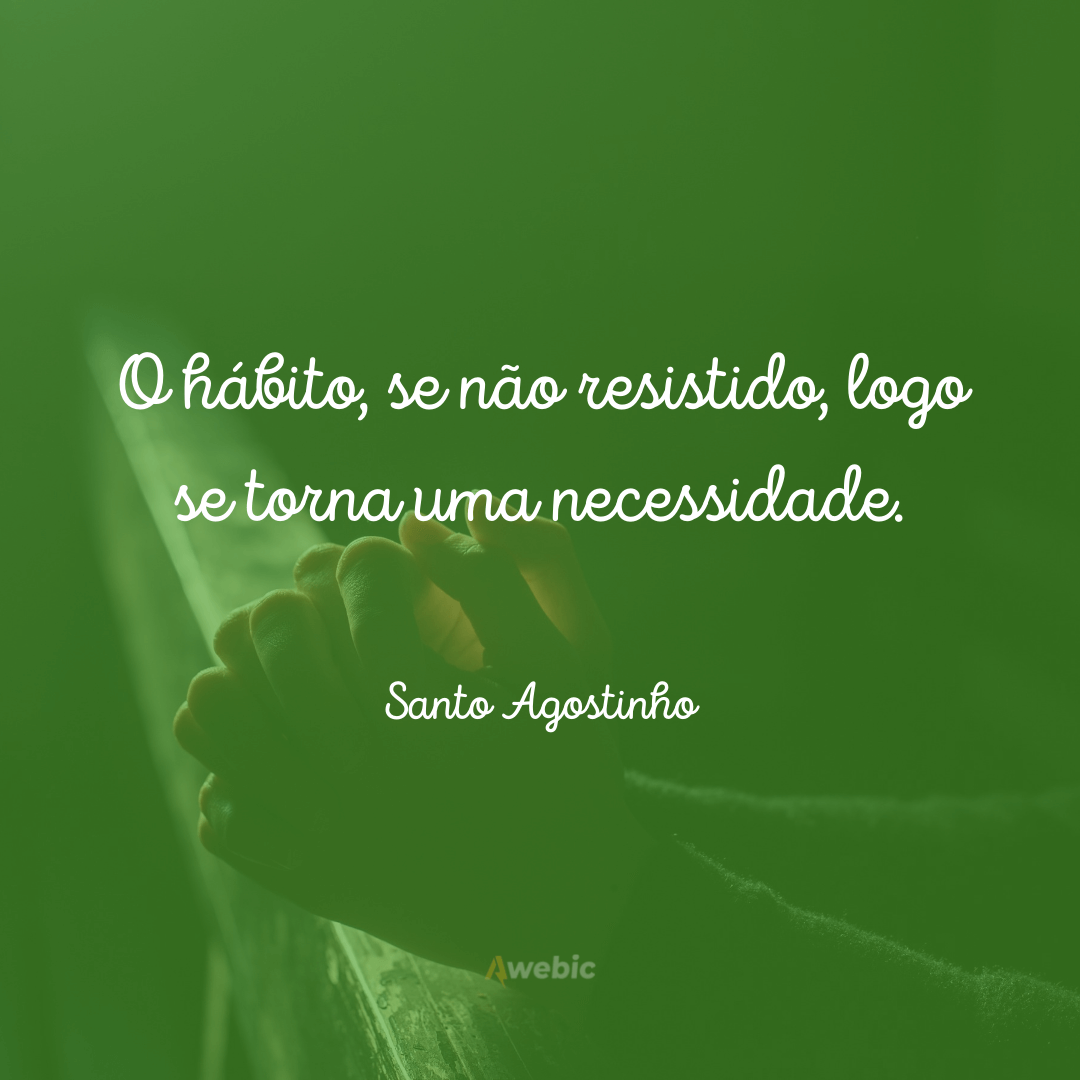 frases de Santo Agostinho