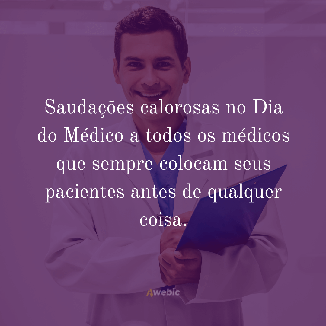 Frases para o Dia do Médico