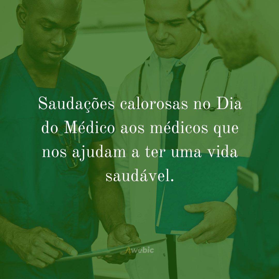 Frases para o Dia do Médico