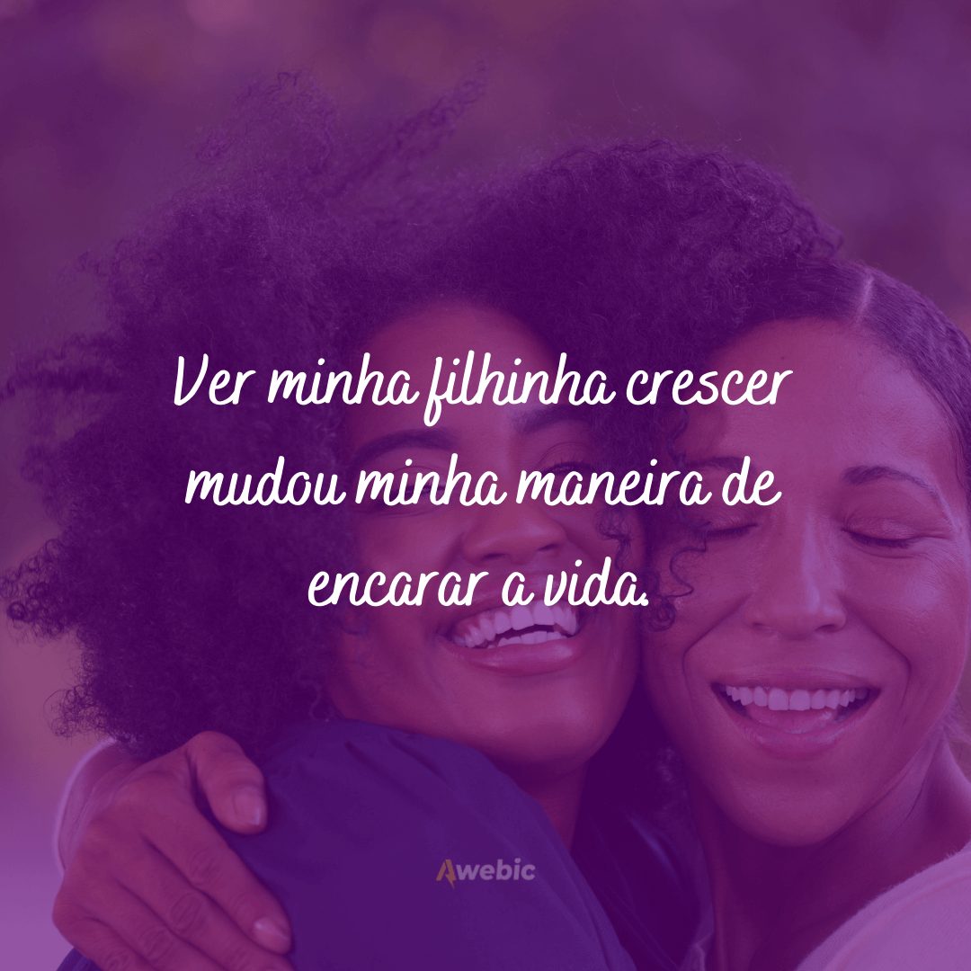 frases de elogio para filha