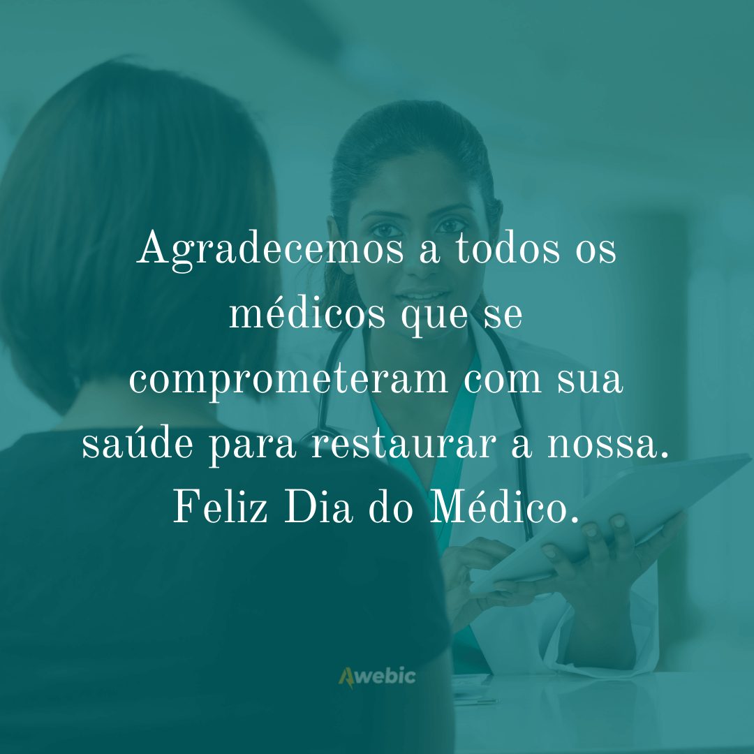 Frases para o Dia do Médico