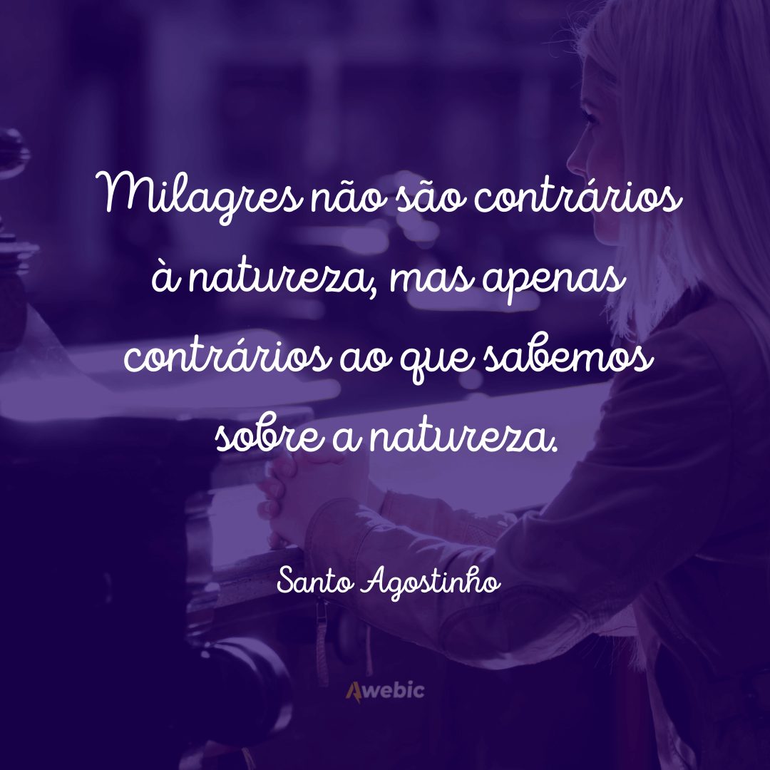 frases de Santo Agostinho