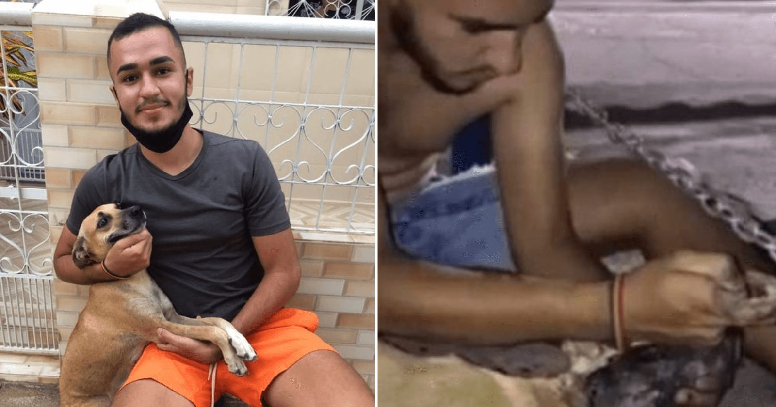 Jovem atrasa ida à festa para salvar cachorrinha envenenada