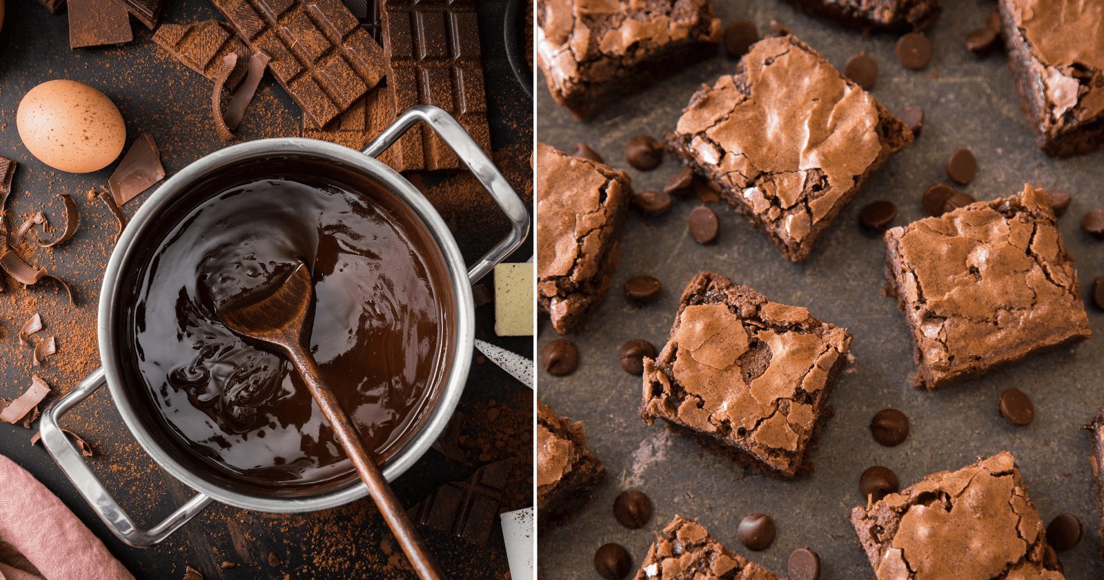 Receita de brownie com casquinha crocante FÁCIL e deliciosa