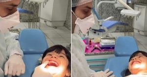 Dentista usa técnica fofa demais para distrair e acalmar crianças