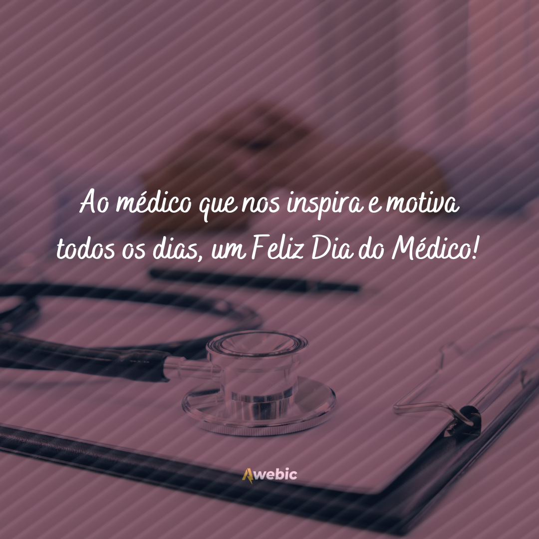 feliz dia dos médicos