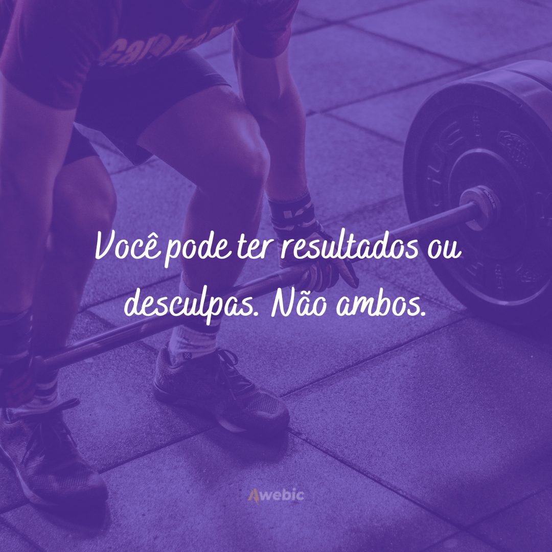 frases de musculação