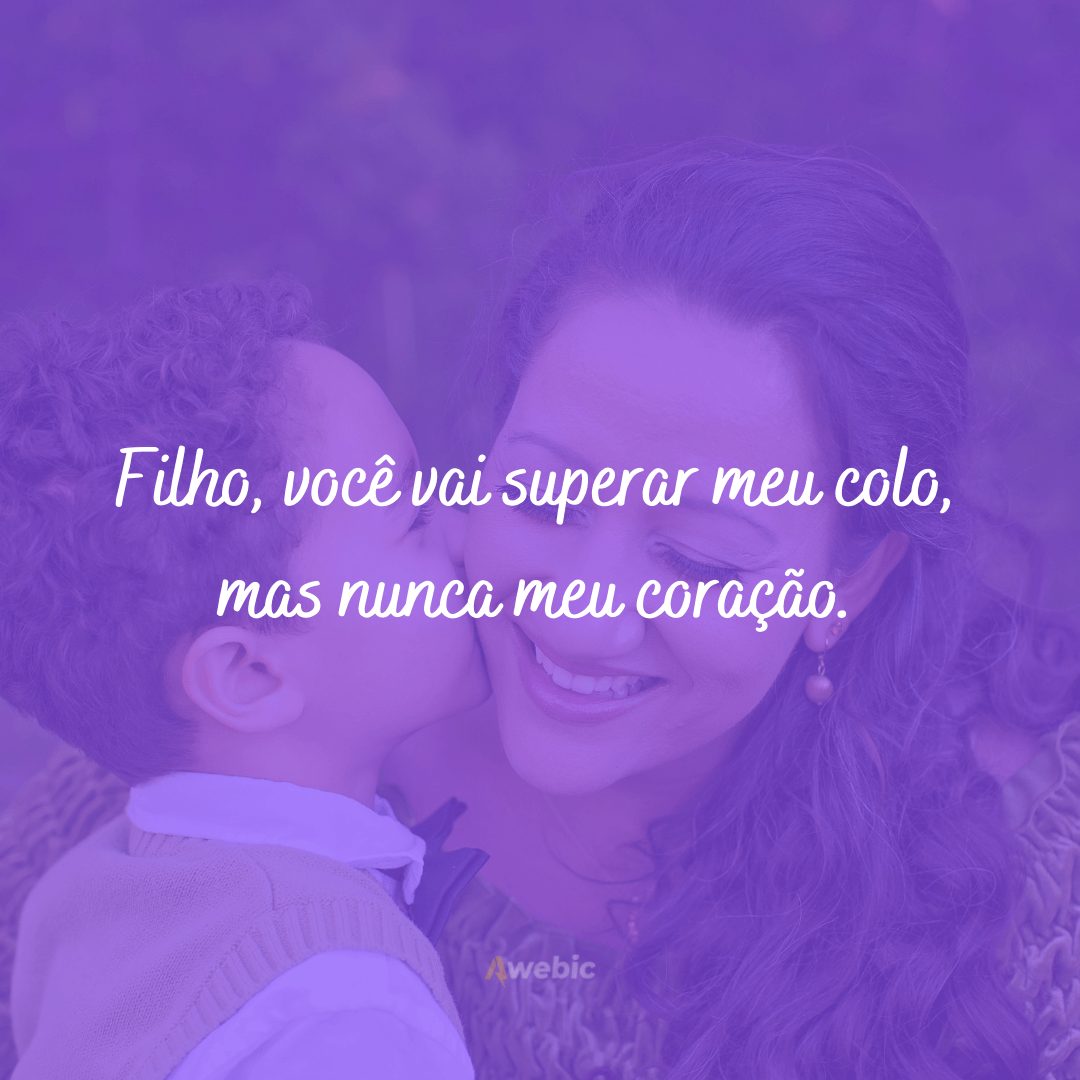 frases de mãe para filho