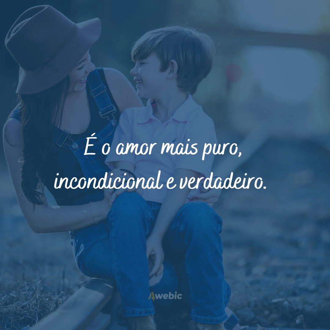 frases de mãe para filho