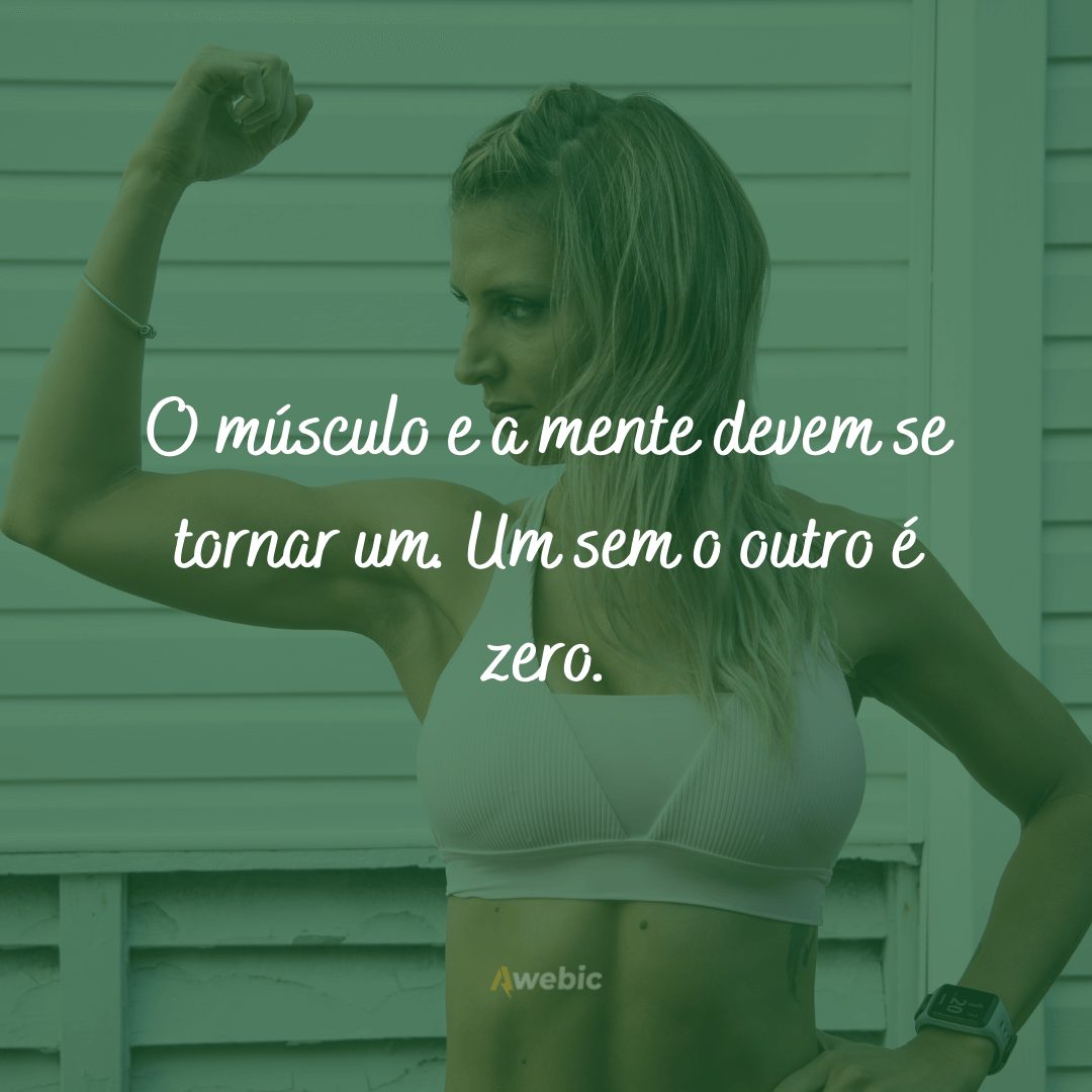 frases de musculação