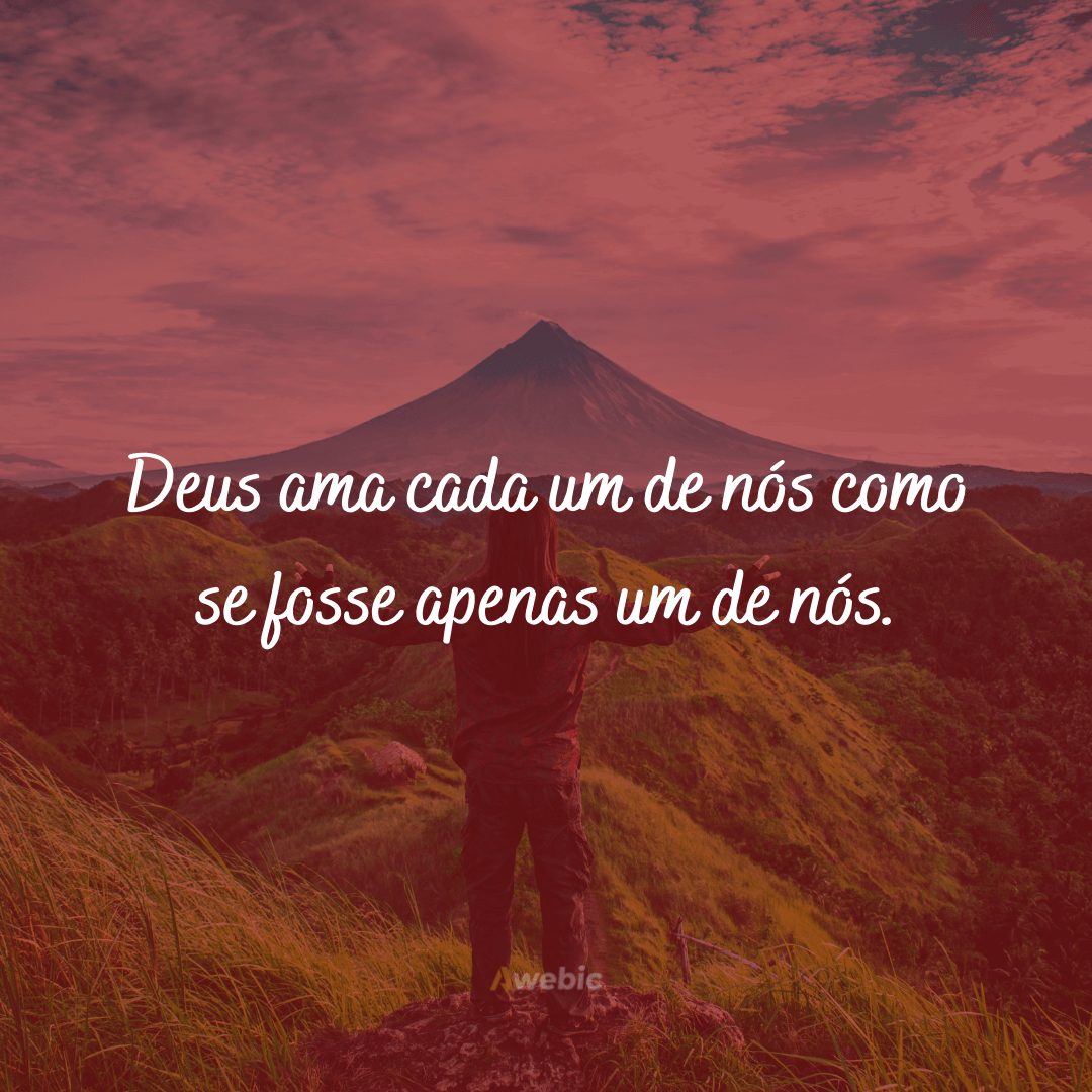 frases sobre amor de Deus