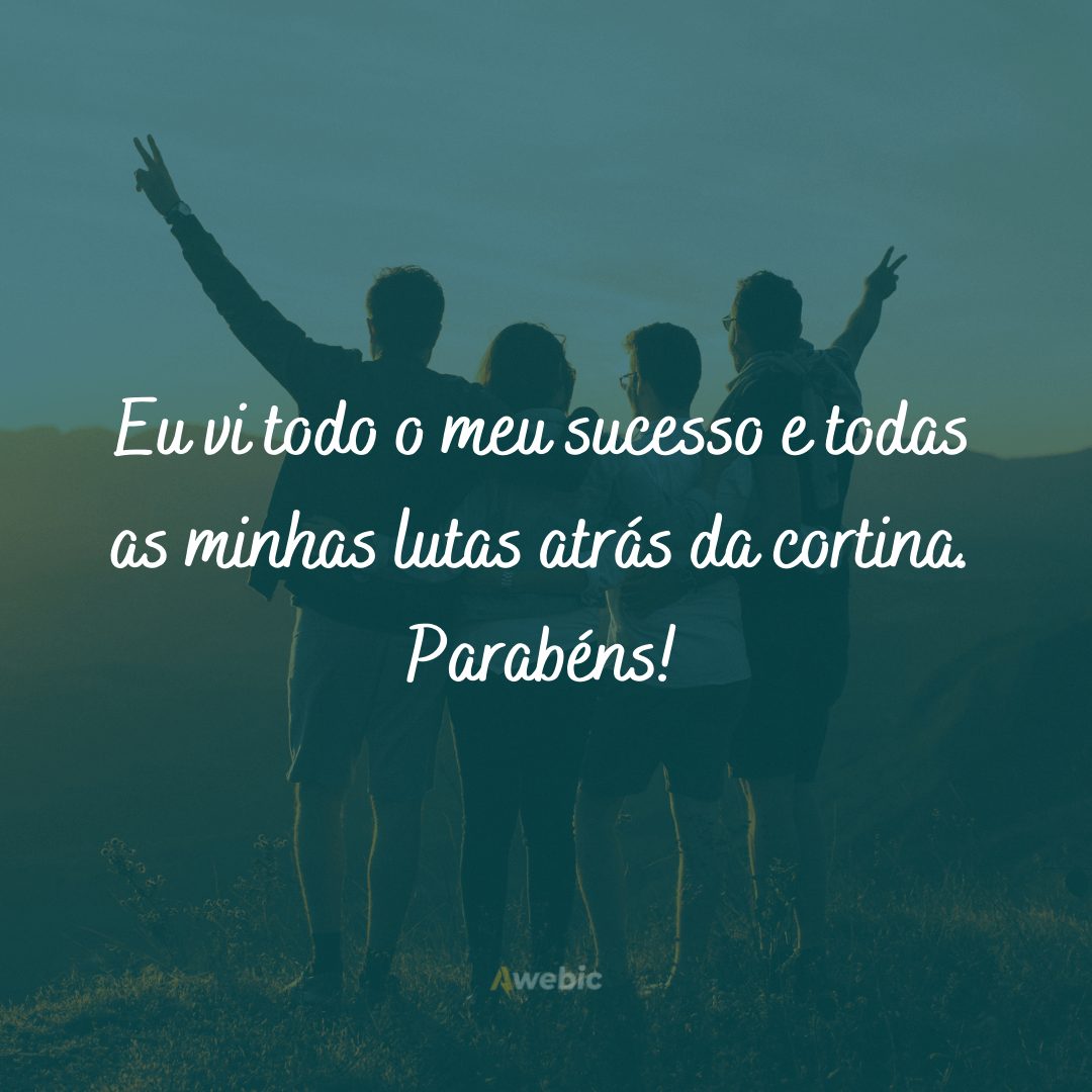 frases de parabéns para mim