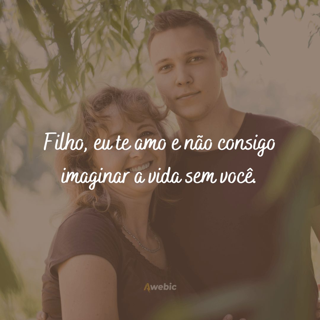 frases de mãe para filho