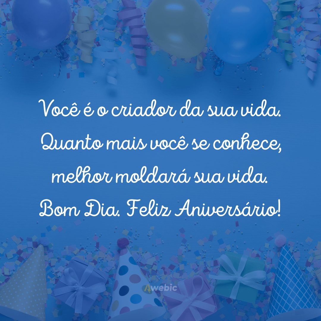 frases de bom dia para aniversariantes