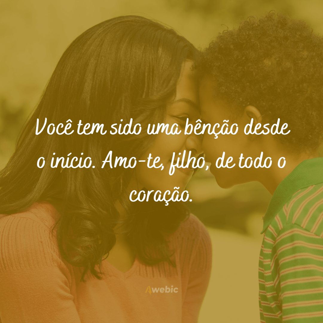 frases de mãe para filho