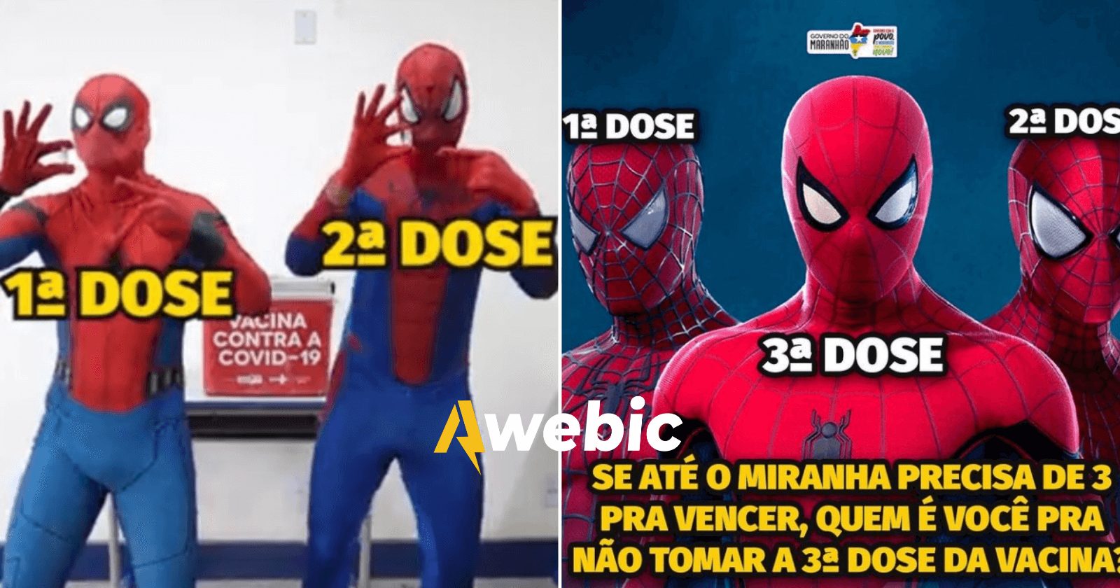 Governo cria campanha de vacinação na teoria dos ‘homens-aranhas’ em filme