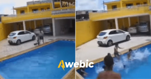 Menino pede banho de piscina e vizinha deixa 8 crianças irem juntas!