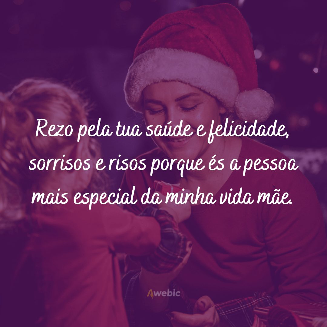 frases de Natal para Mãe