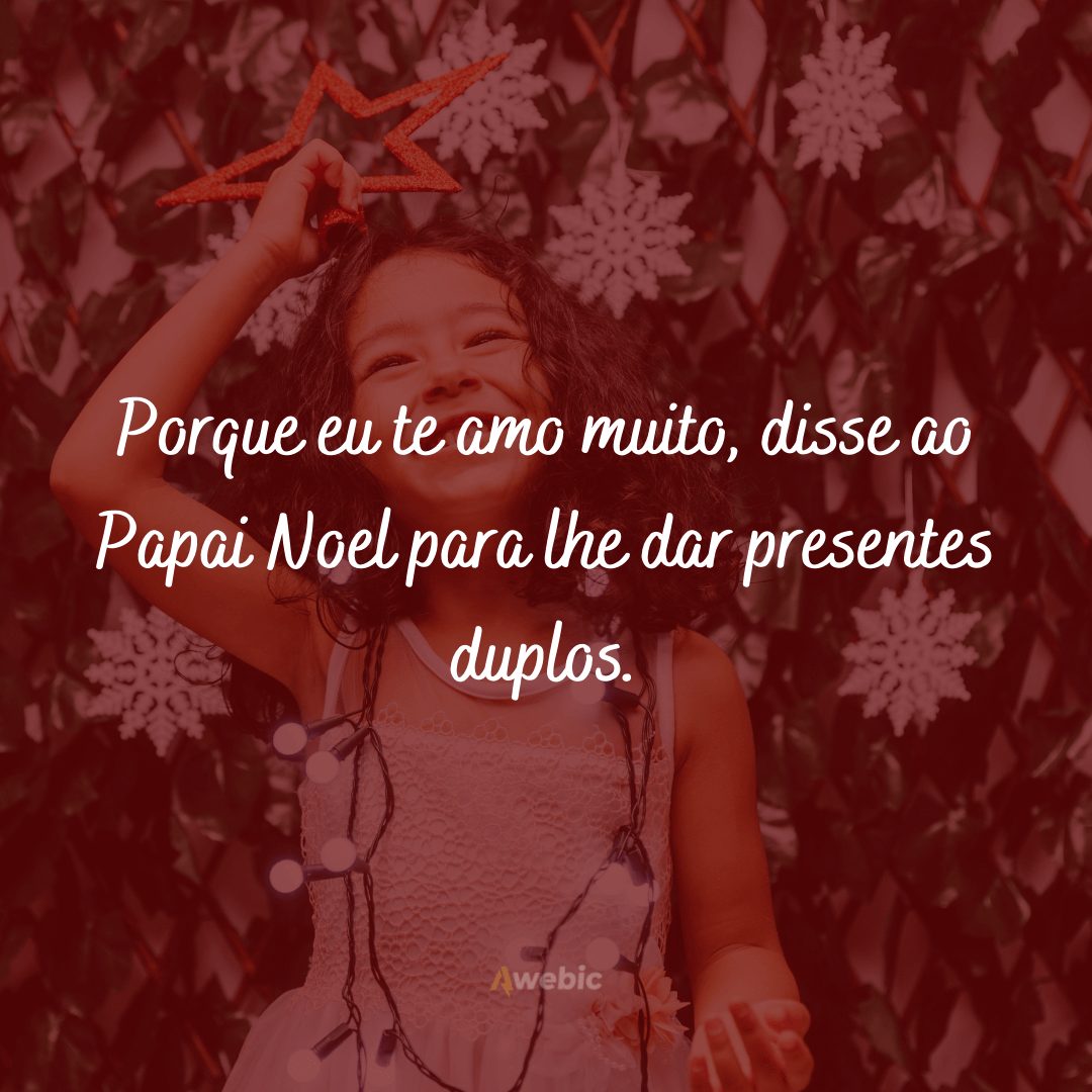 frases de Natal infantil