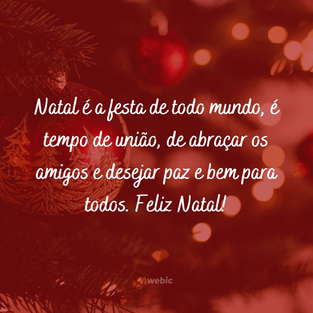 lindas mensagens de Natal