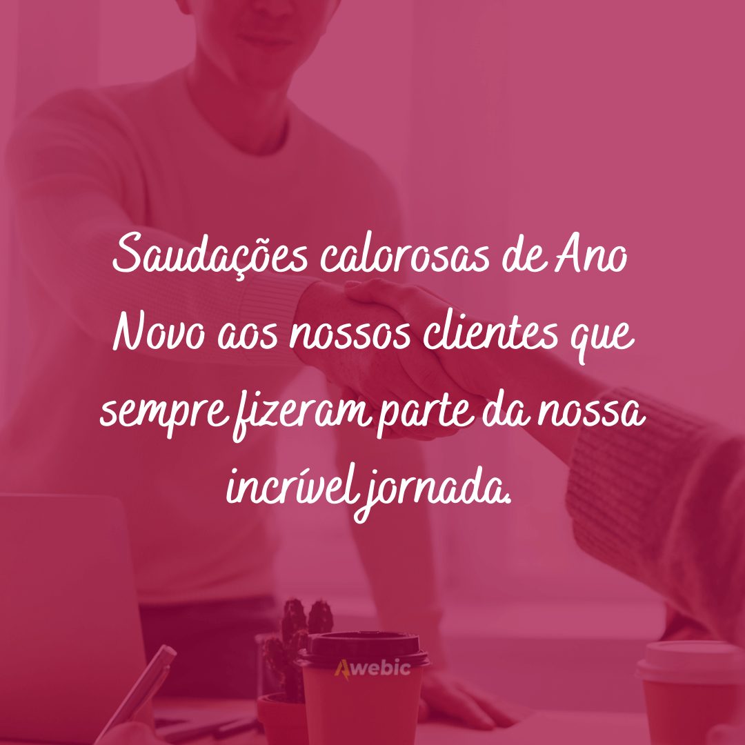 frases de ano novo para clientes