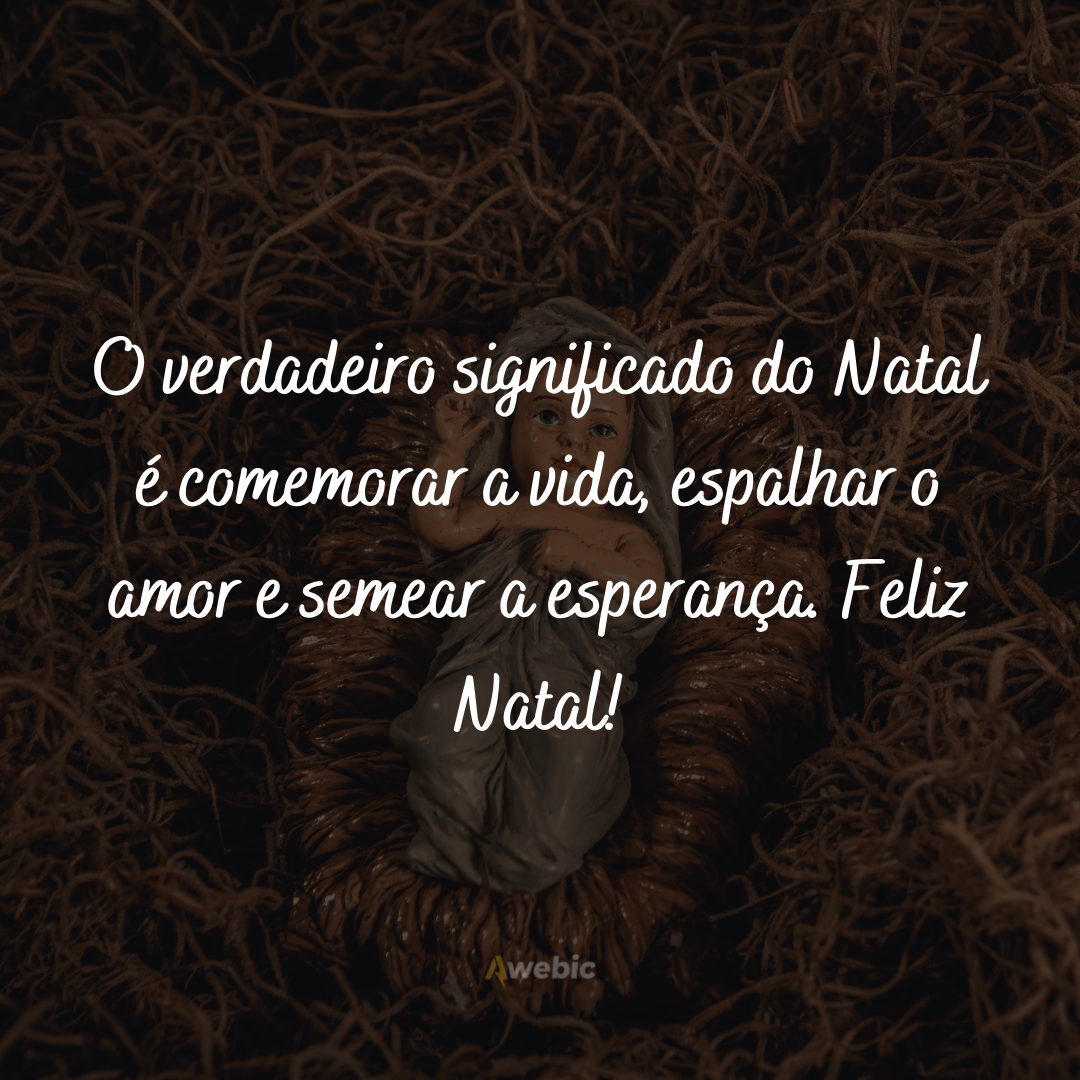 verdadeiro significado do Natal