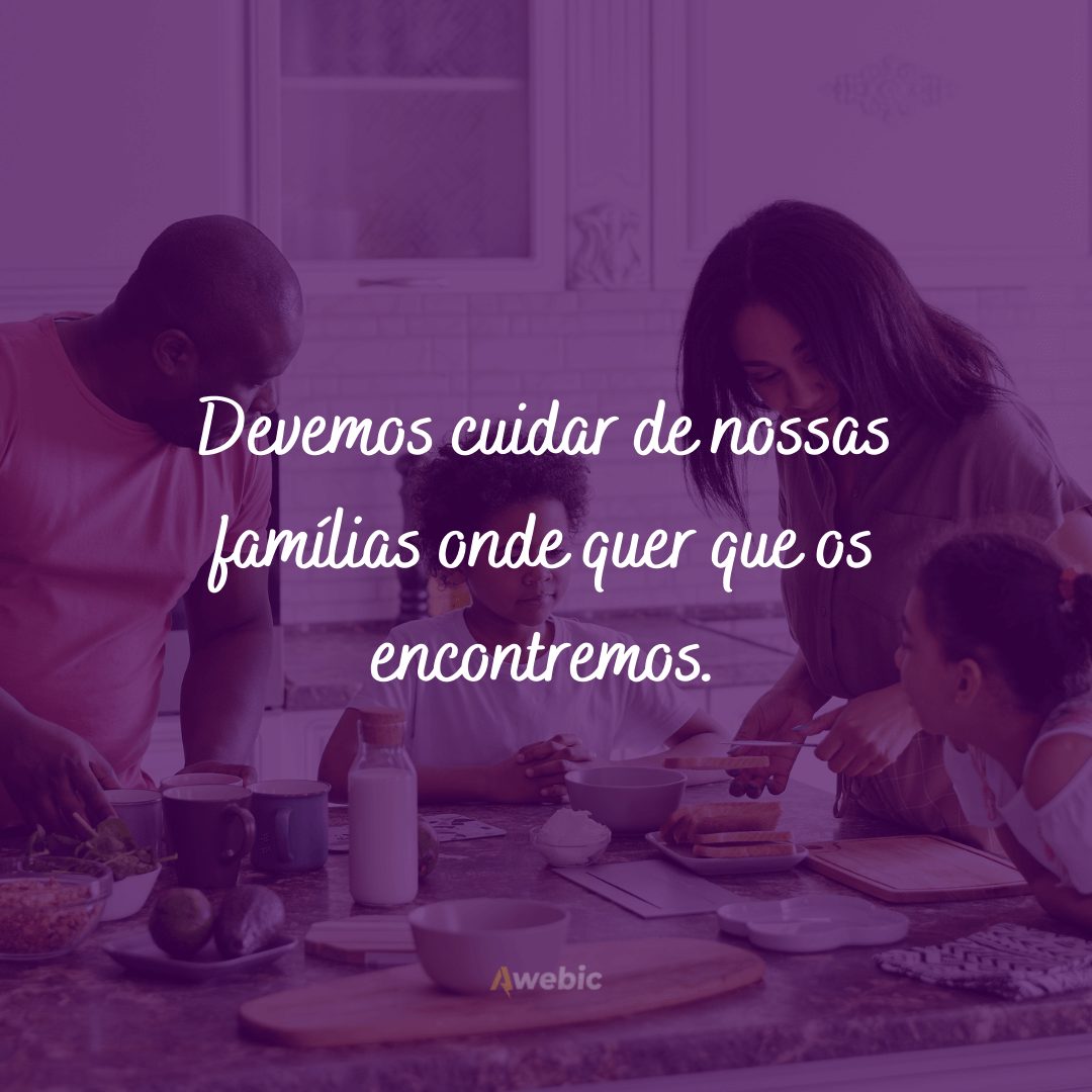 frases de gratidão a família