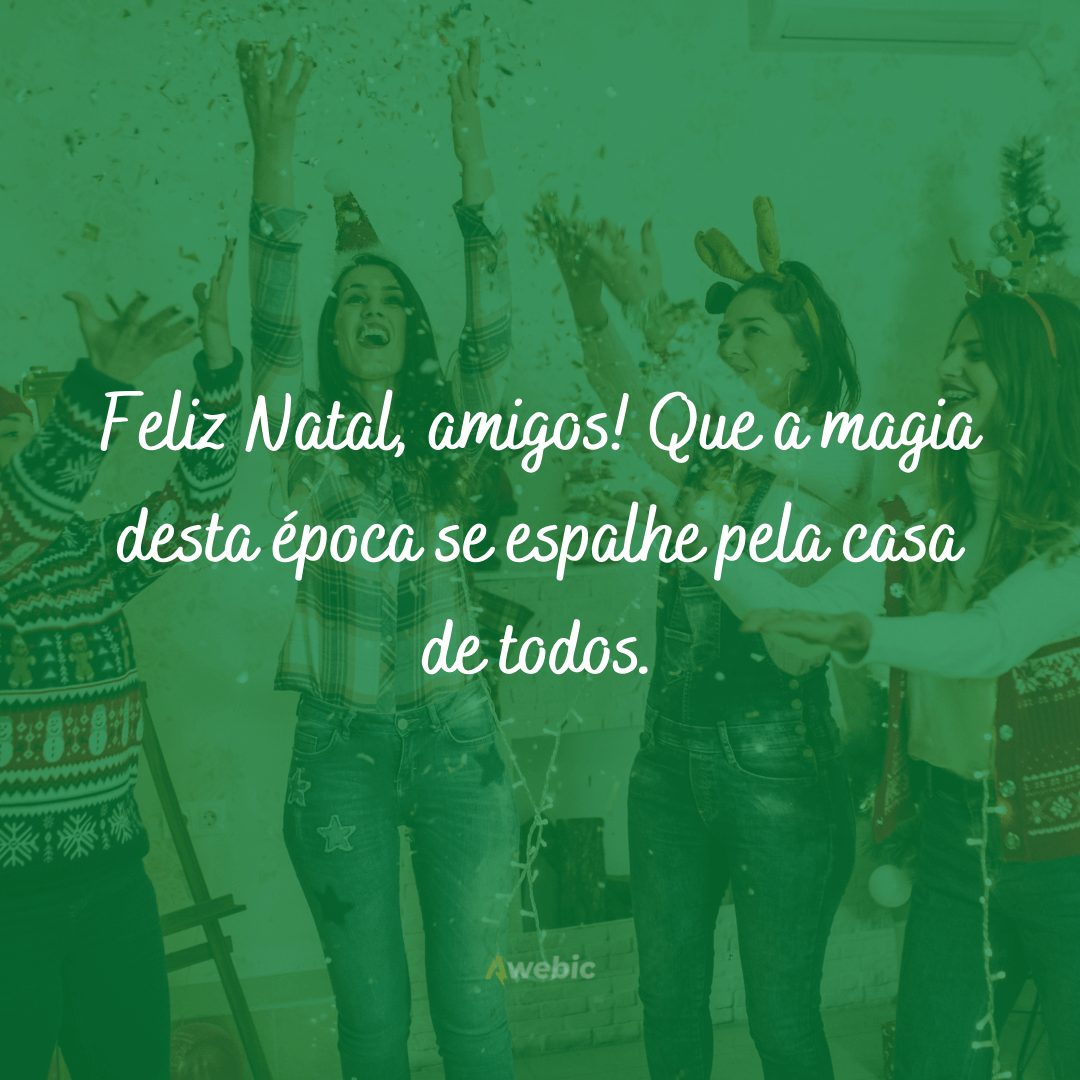 frases de Feliz Natal para amigos