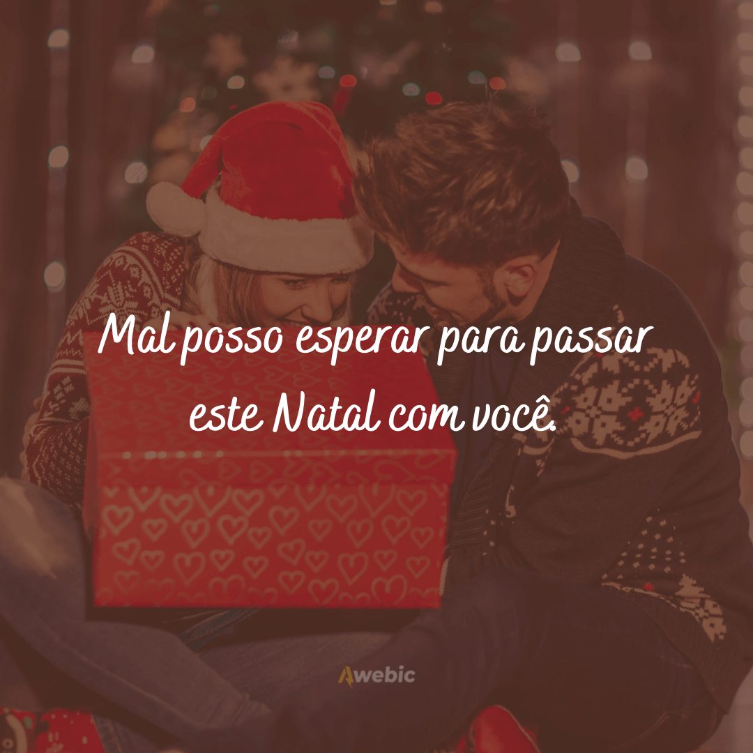 frases de Natal para namorada