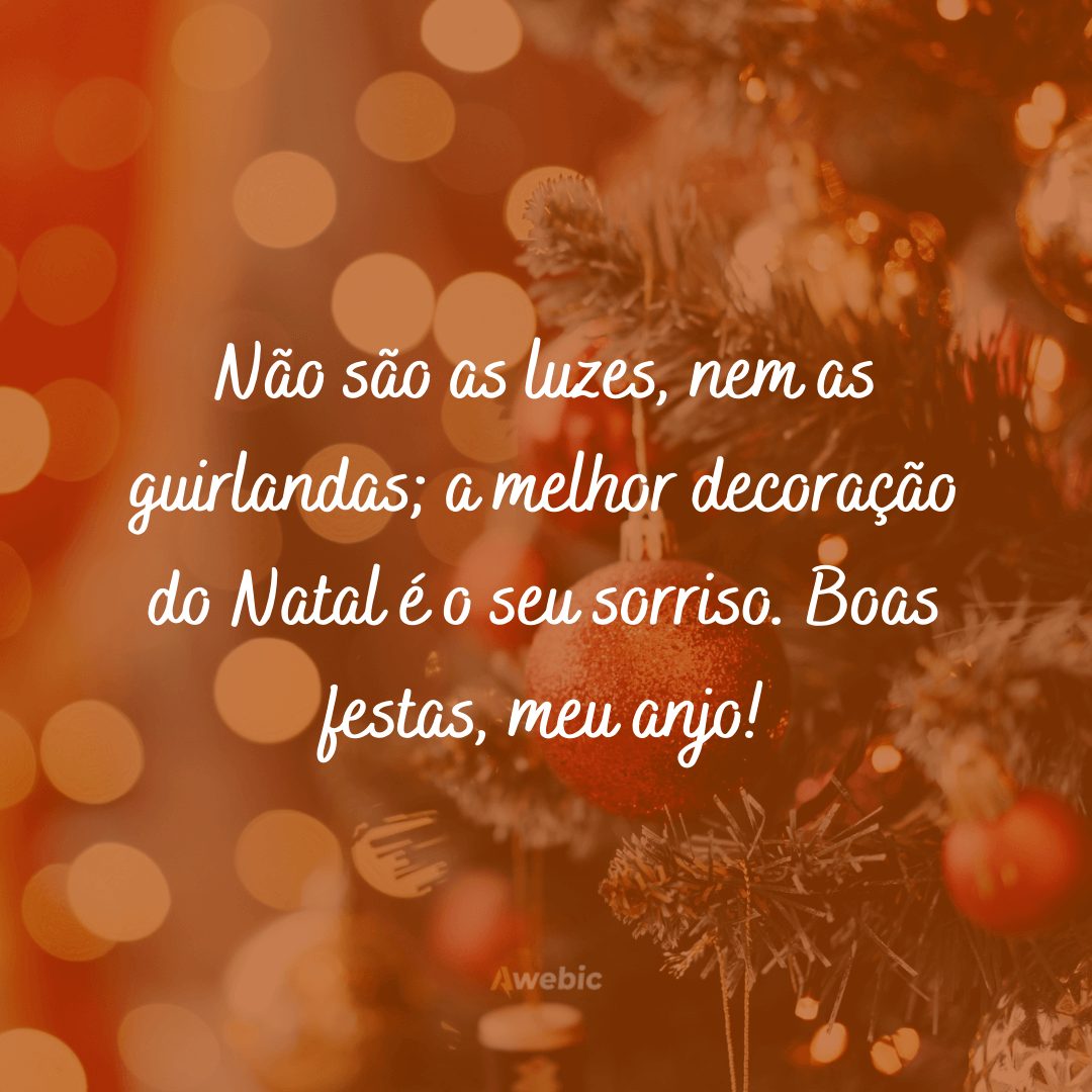 lindas mensagens de Natal