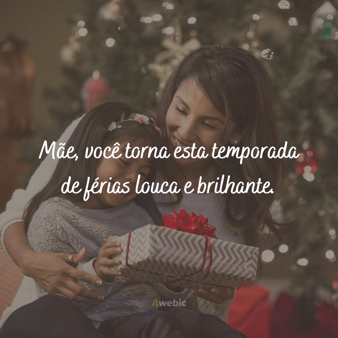 frases de Natal para Mãe