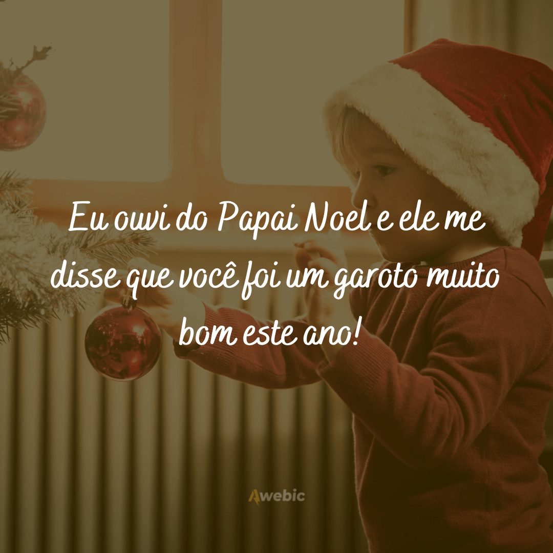 frases de Natal infantil