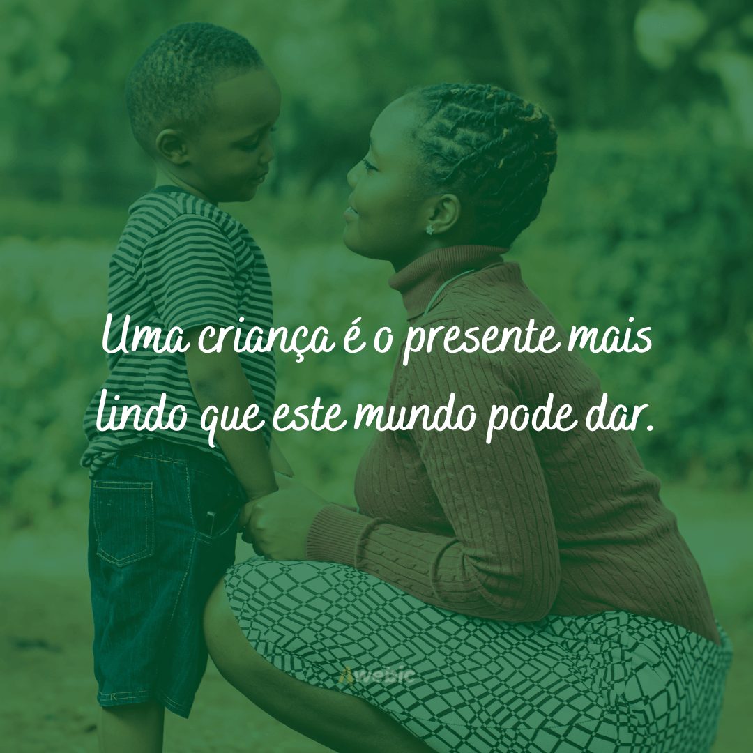 amor de mãe pelos filhos