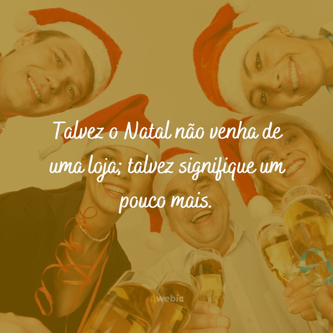 legendas para fotos de Natal