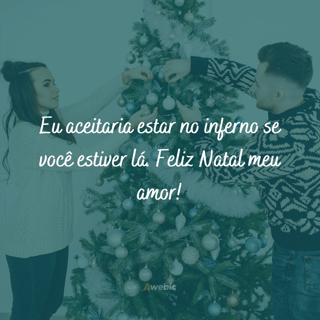 frases de Natal para namorada