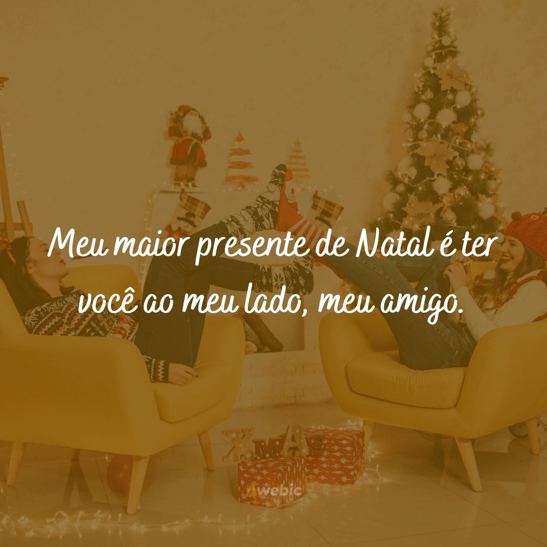 frases de Feliz Natal para amigos