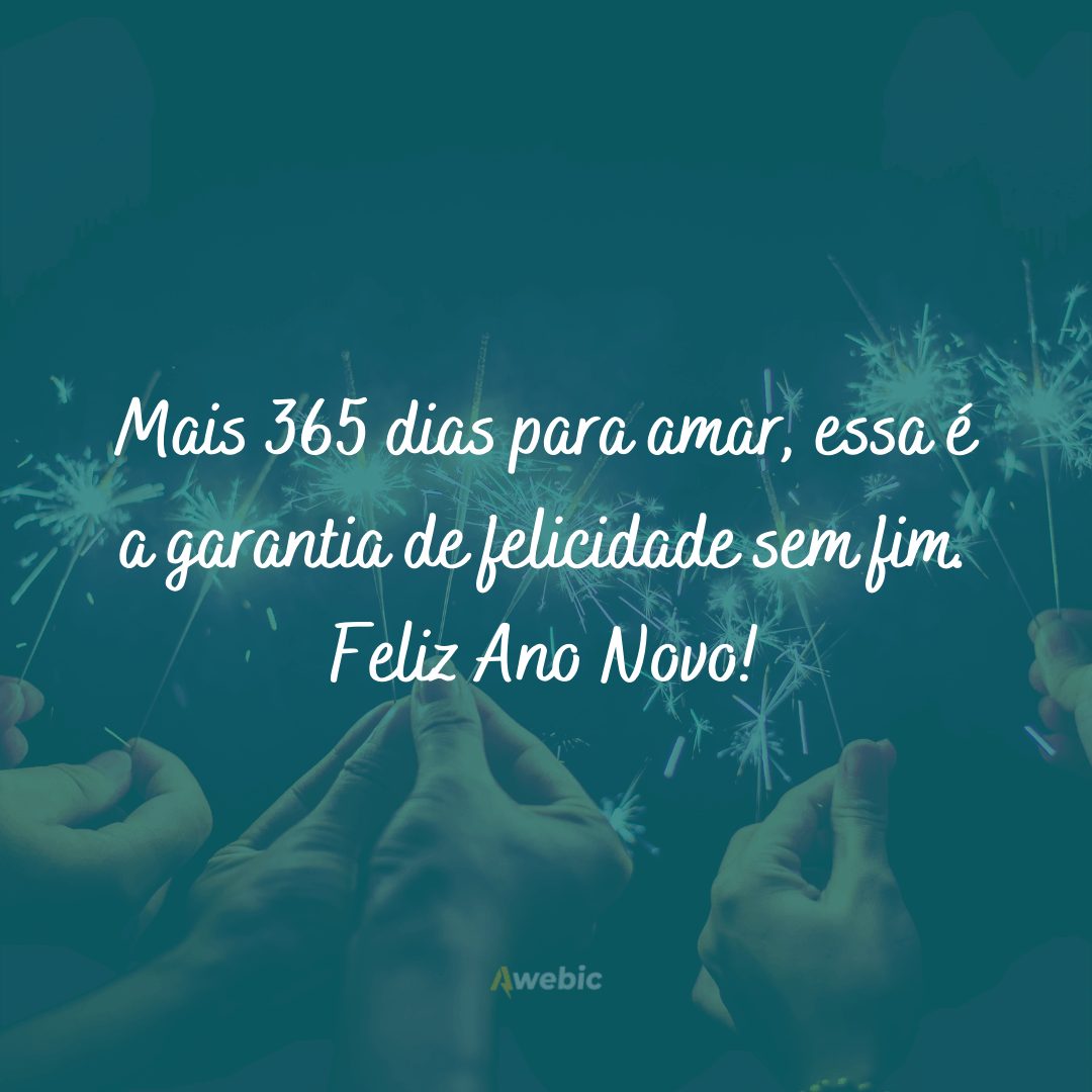 Frases curtas de Ano Novo