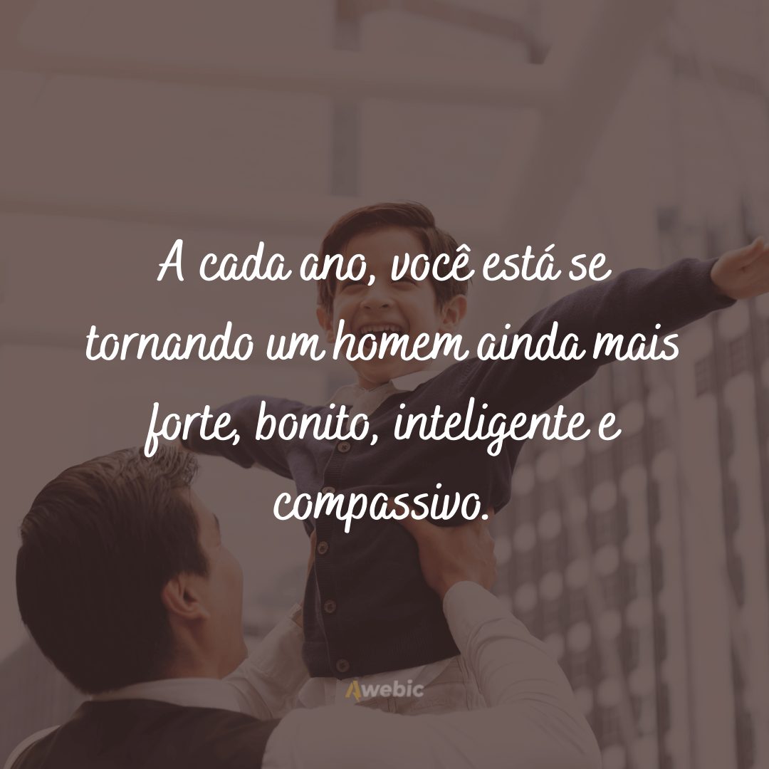 Mensagens de aniversário para afilhado