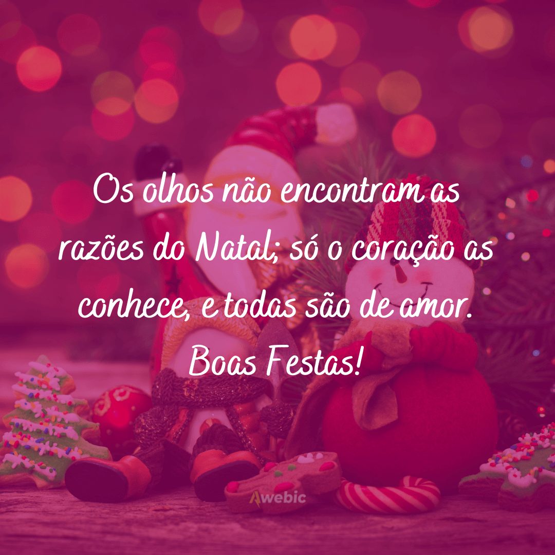 lindas mensagens de Natal