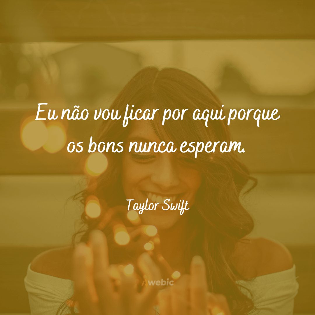 frases de Taylor Swift